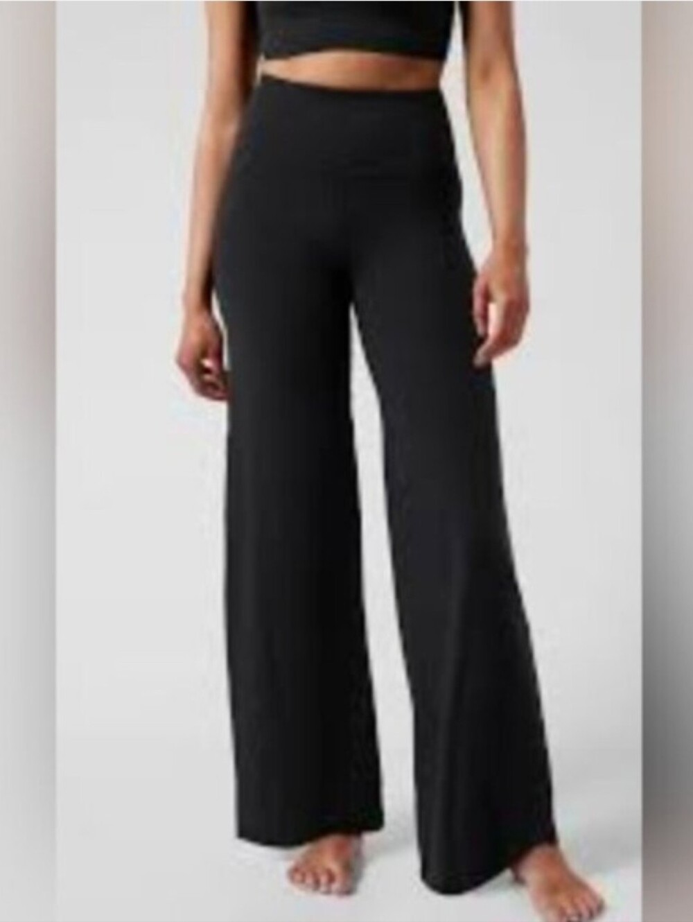 Athleta Elation Wide Leg Pant 2X Petite Black